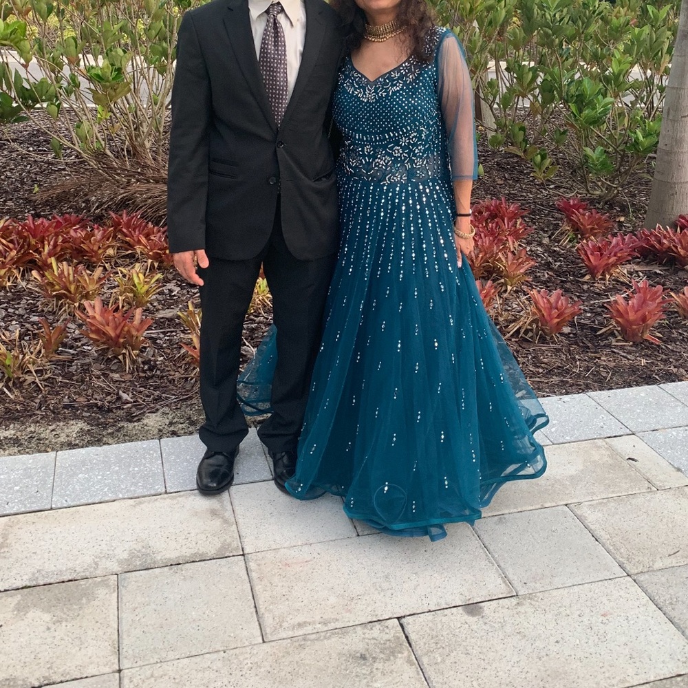 Blue Indian gown